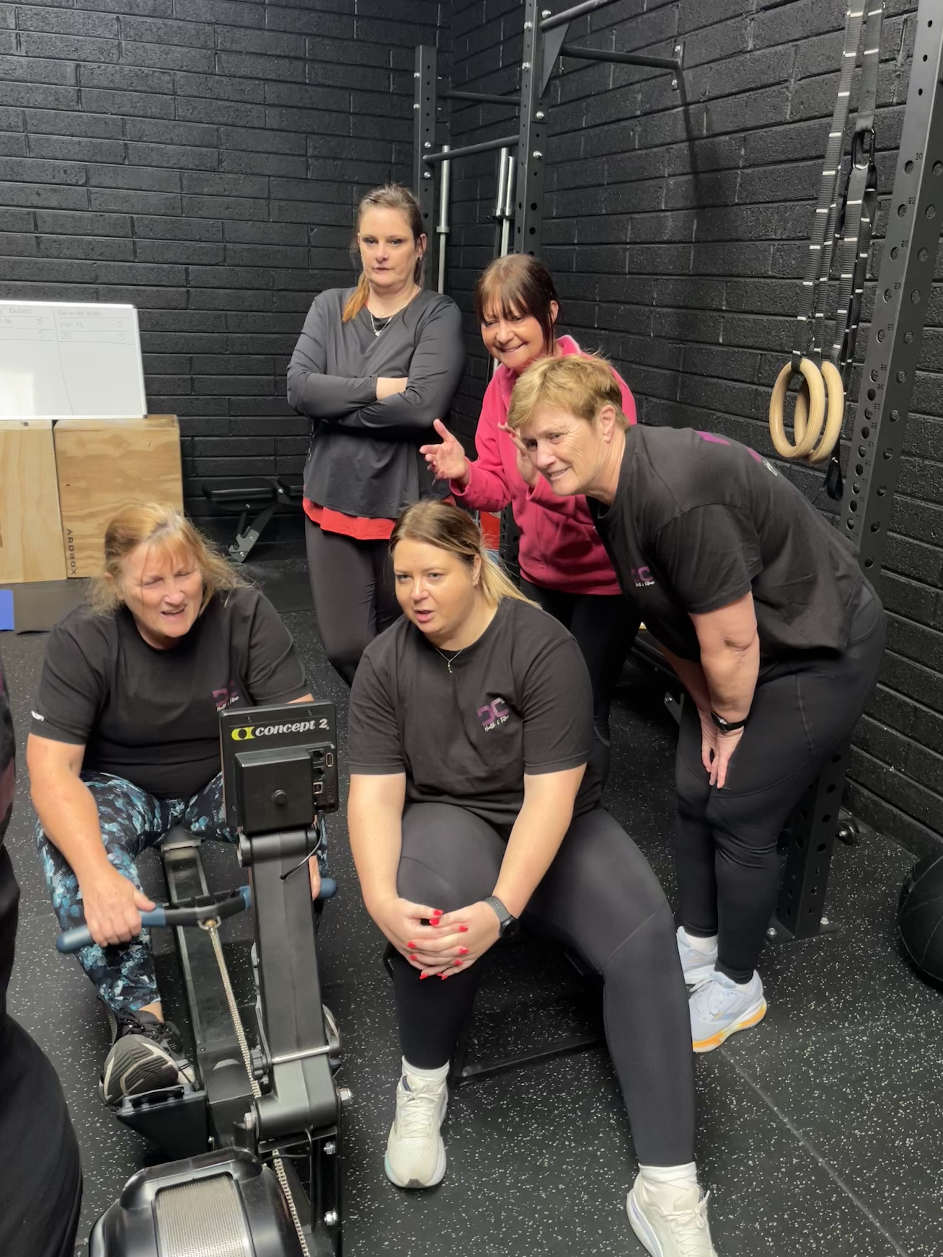 Small group personal training at DC Health & Fitness